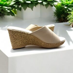 David Tate Perfect (Linen Nappa Leather) Women's Sandals - Size 9M - NEW IN BOX